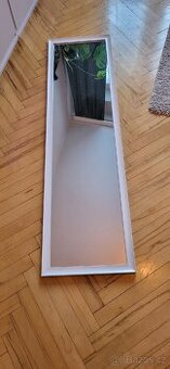 Zrcadlo 127x35 bile