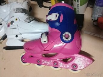 Dívčí kolečkové brusle