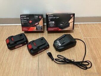 Sada 2x akumulátor + 2x nabíječka Parkside