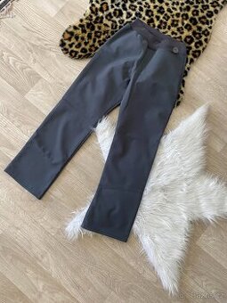 Softshellové kalhoty s fleecem – vel. 146 | teplé