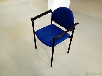 židle kovová čalouněná