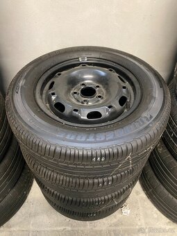 110) SADA LETNÍCH KOL //PLECH+PNEU// 175/70/14 - 175/70 R14