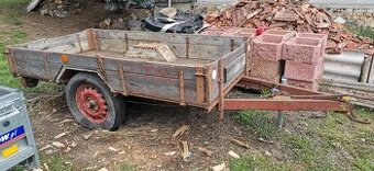 Vlečka 2kolka za traktor