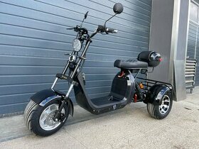 Elektrická tříkolka Lera Scooters C5 1000W černá