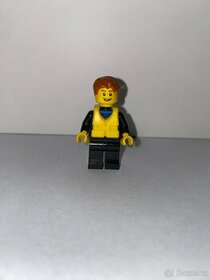 LEGO Postava - Wetsuit with Blue Sign