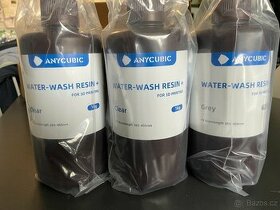 3x Anycubic Water Washable Resin