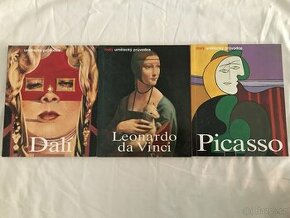 Dalí, Picasso, Leonardo da Vinci.