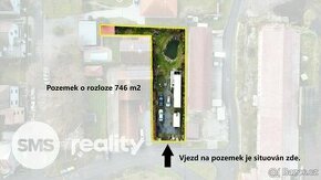Komerční stavební pozemek 750m2 Proskovice - Ostrava - 1
