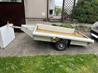 Přívěsný vozík za auto 127x193 cm