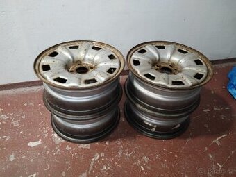 4x Ocelový disk 6Jx15H2, běžná velikost