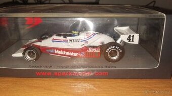 F1 Tyrrell 008 #41 Desiré Wilson 1979 ROC Spark S7280 1:43