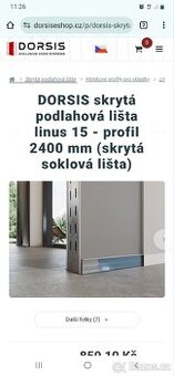 Dorsis skryté lišty