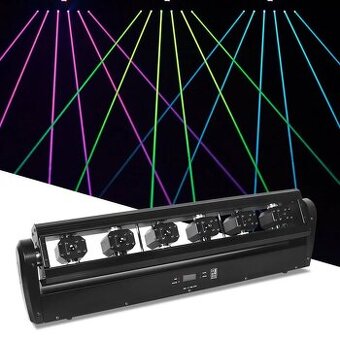 2ks 3000mW laser moving head Shehds nové, záruka, cena za ku