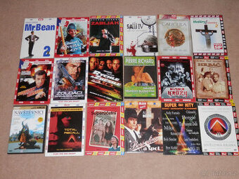 Originál DVD filmy po 18ti kusech