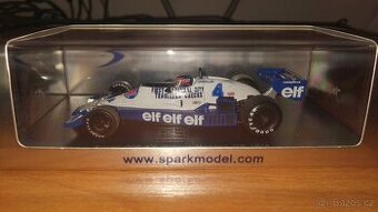 F1 Tyrrell 008 #4 Patrick Depailler 1978 Spark S1730 1:43