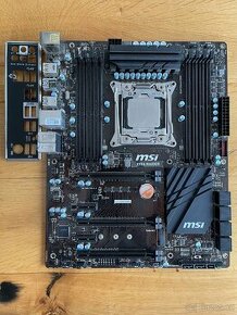 Combo MSI X99, Intel i7 6-jadro 5820K, WiFi - 1
