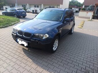 Bmw X3 2.0D 110kw 4x4 manuální převodovka