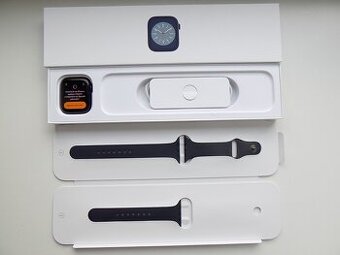 APPLE Watch Series 8 45mm Midnight - ZÁRUKA - SUPER STAV
