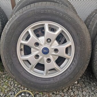 Zánovní hliníková kola originál Ford Transit