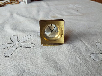 Staré mechanické hodinky Stowa,stolní hodinky,masivní - 1