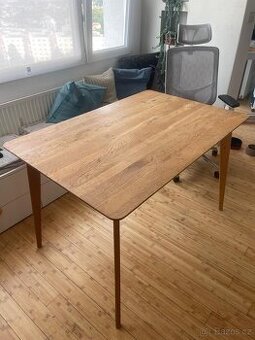 JÍDELNÍ STŮL, divoký dub, barvy dubu, 120/80/76 cm - XXXLutz