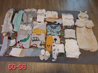 Novorozenecke oblečení 50 - 74