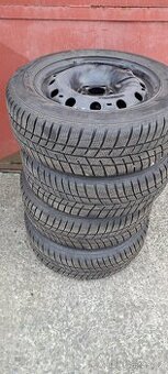185/60R15 + plechové disky - 1