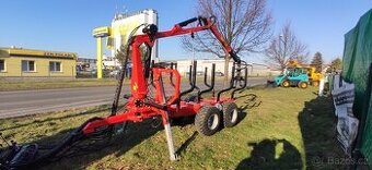 Vyvážečka dřeva, vyvážecí vlek na dřevo ,vyvážeč