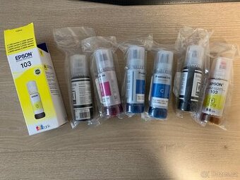 Náplň do tiskárny EPSON, ecotank 103, originál, nové