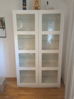 Prosklená knihovna - vitrína