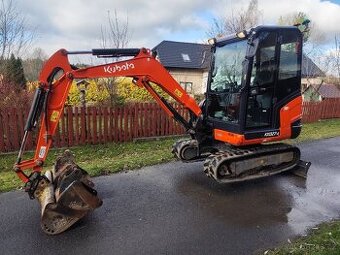 Minibagr minirypadlo Kubota KX027-4, 2200mth, r.v. 2019 TOP