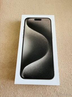 Krabička iPhone 15 pro max 512gb natural titanium