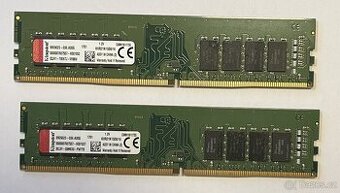 2x Kingston 16GB DDR4 KVR21N15D8/16
