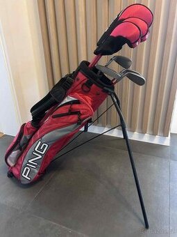 Prodám nový špičkový dětský golfový set PING, 8-10 let
