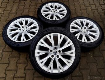 Letní alu disky originál Škoda Superb III 5x112 R18 Antares