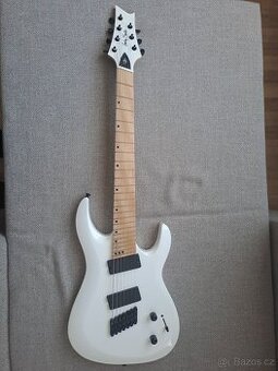 Harley Benton R-457MN WH Fanned fret, 7 strun