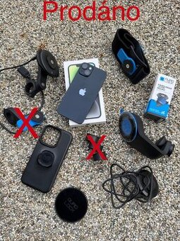 IPhone 14 + QUAD lock - baterie 100%