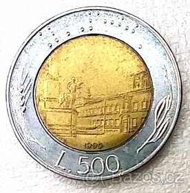 162244656.. 500 Lír 1990 Itálie - 1