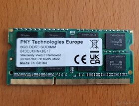 RAM DDR3L 8GB 1600MHz do NTB