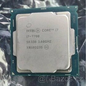 Intel i7 7700 Socket intel 1151 až 4.2Ghz Funkční,Záruka