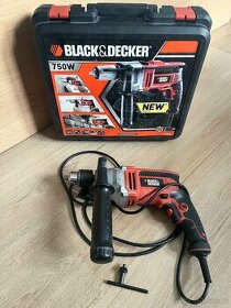 Vrtačka Black & Decker 750W