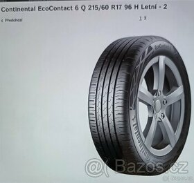 Continental EcoContact 6  215/60 R17