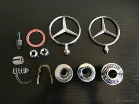 Znaky na kapotu Mercedes W124 (cena za vše)