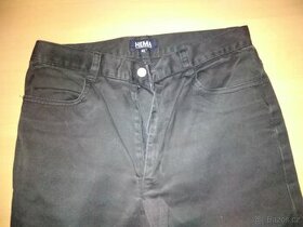 Dámské černé kalhoty -džíny, vel. 42