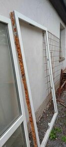 Použité balkónové dveře