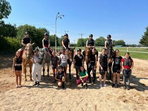 Jezdecký tábor - prázdninové jezdecké kurzy