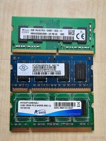 Paměti do notebooku DDR2 a DDR4