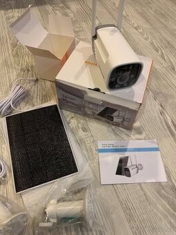 IP camera , venkovní , bezdrátová , solární nabíjení, wifi .