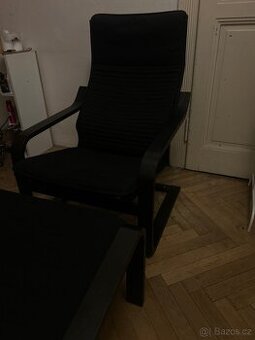 IKEA Poang křeslo s podnožkou - 1