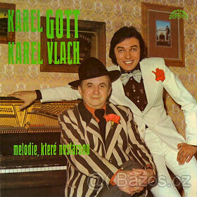 K. Gott, K. Vlach – Melodie, Které Nestárnou, LP VG+ VYPRANÁ